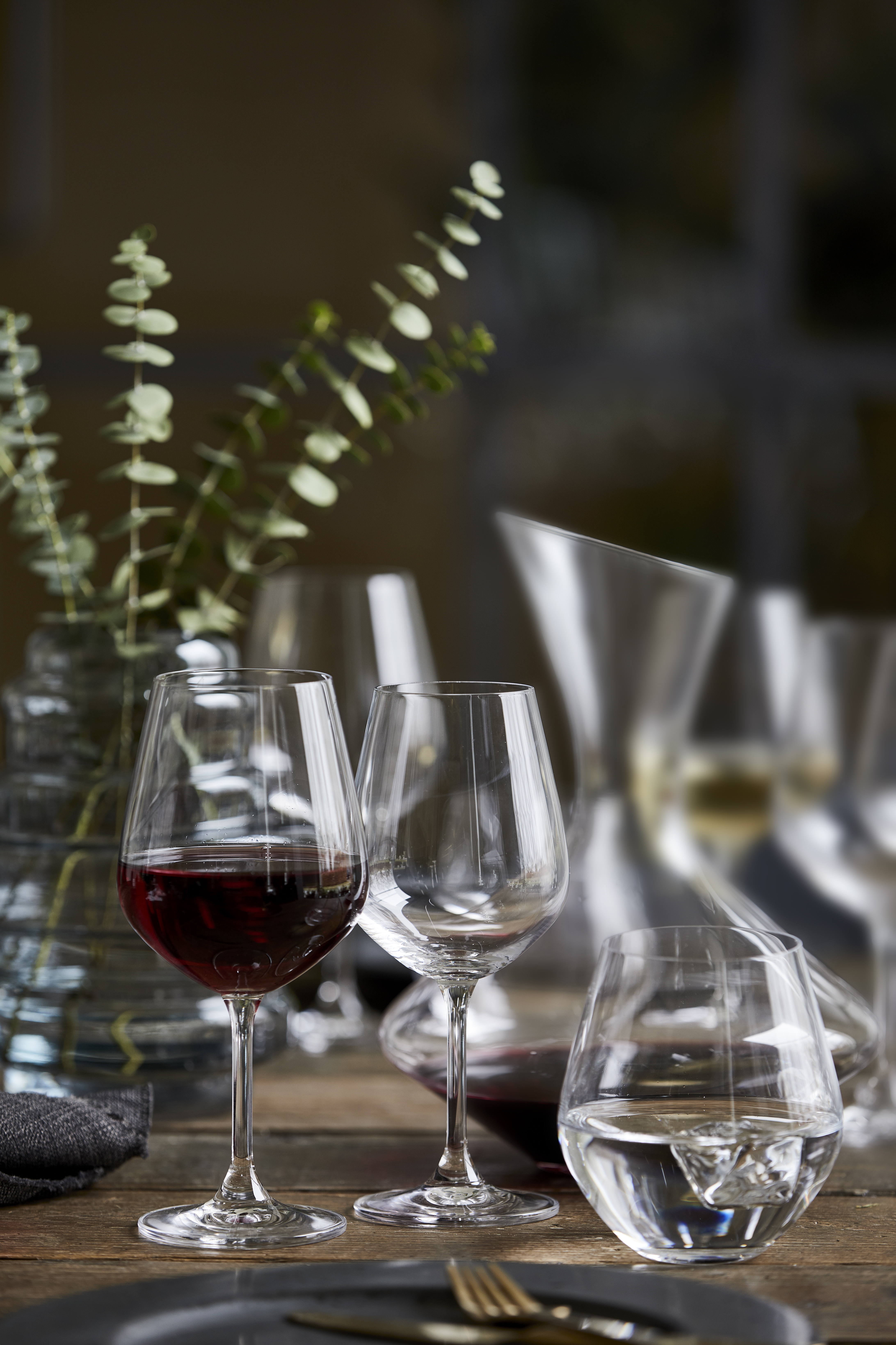 

Lyngby Glas Vinsæt med 18 dele, 6 stk vandglas 55 